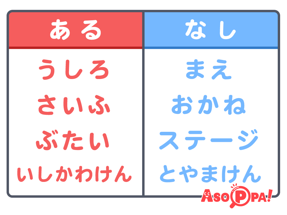 あるなしクイズ（34）｜大人も子どもも脳のトレーニングにピッ...