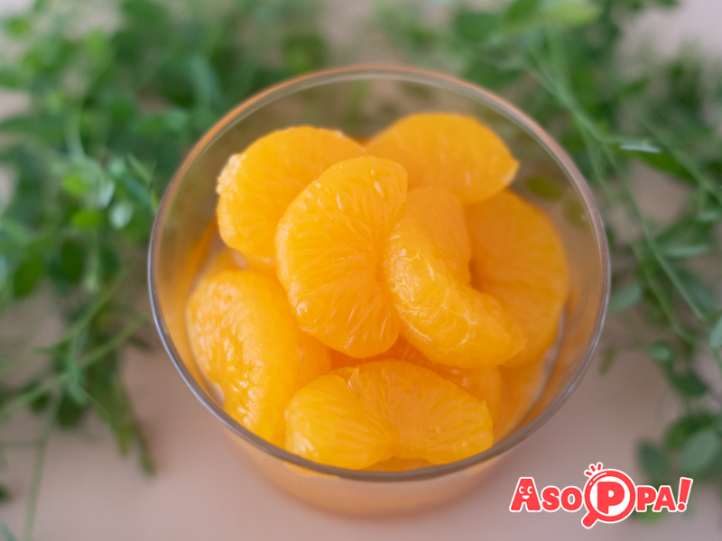 薄皮がつるんとむける！　みかんのシロップ漬けを作ってみよう